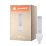 Ledvance Dulux-D LED 7W - 840 Kylmä Valkoinen | 2-Nastaa - Korvaa 18W