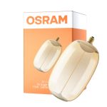 Osram Vintage 1906 LED E27 Special Filament Smoke Tall 12W 500lm - 818 Erittäin Lämmin Valkoinen | Himmennettävä - Korvaa 40W