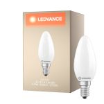 Ledvance Classic LED E14 Kynttilä Matta 5.9W 806lm - 827 Erittäin Lämmin Valkoinen | Korvaa 60W