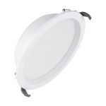 Ledvance LED Alasvalo Comfort Opaali Aluminium Valkoinen 30W 3600lm 180D - 930-940 CCT | 215mm - Odetnij 200mm - IP44 - Paras Värintoisto - Zigbee Himmennettävä 