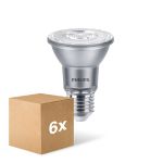 Monipakkaus 6x Philips Master Value LED Lamppu Heijastin E27 PAR20 6W 500lm 25D - 927 Erittäin Lämmin Valkoinen | Paras Värintoisto - Himmennettävä - Korvaa 50W