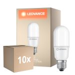 Monipakkaus 10x Ledvance LED Classic Stick E27 Stick Matta 9W 1050lm - 827 Erittäin Lämmin Valkoinen | Korvaa 75W