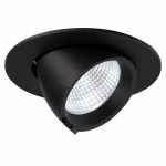 Noxion LED Kohdevalaisin Forza V2 Aluminium Musta 28/32/36/40W - 3300/3700/4100/4500lm 36D - 930-940-957 CCT | 160mm - Odetnij 145mm - Paras Värintoisto