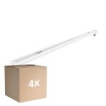 Monipakkaus 4x Noxion Loisteputkivalaisimet Click V2 LED T8 | Sopii 1x 150cm LED Putki