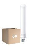 Monipakkaus 6x Philips TrueForce LED SOX Julkinen B22 18W 2500lm - 840 Kylmä Valkoinen | Korvaa 26W