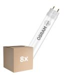 Monipakkaus 8x Osram LED Putki T8 (EM/Mains) Standard Output 5.4W 585lm - 830 Lämmin Valkoinen | 44cm - Korvaa 15W