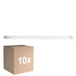 Monipakkaus 10x Sylvania ToLEDo Superia LED Putki T8 (EM/Mains) Ultra Efficiency 16.8W 3100lm - 840 Kylmä Valkoinen | 120cm - Korvaa 36W