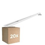 Monipakkaus 20x Noxion Loisteputkivalaisimet Click V2 LED T8 | Sopii 2x 120cm LED Putki
