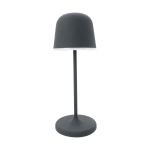 Eglo Pöytävalaisin Mannera-S Aluminium Musta 1W 170lm - 825-830-840 CCT | IP54 - Touch Himmennettävä - USB-C