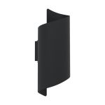 Eglo Seinävalaisin Montarello Teräs Musta Up & Down 4W 510lm - 827-840-860 CCT | IP54