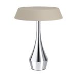 Eglo Pöytävalaisin Turcio Teräs Kromi 5W 310lm - 825-830-840 CCT | IP44 - Touch Himmennettävä - USB-C