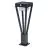 Ledvance LED Pollari Endura Tyyli Musta 6W 550lm - 830 Lämmin Valkoinen | 50cm - IP44