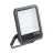 Ledvance LED Valonheitin Aluminium Musta 100W 15000lm 100D - 865 Päivänvalo Valkoinen | IP66 - Symmetrinen