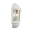 Ansell LED Seinävalaisin Latina  Puolikas Lyhty Valkoinen - Sopii E27 Jopa 42W | IP65 - Valotunnistin