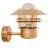 Nordlux Blokhus Seinävalaisin Kupari ja Lasi Kupari | IP54 - Sopii E27