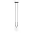 Emibig Riippuvalaisin Glam Teräs Musta | Sopii 1x E14 - Max 10W