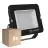 Monipakkaus 8x Ledvance LED Valonheitin Kompakti Musta 50W 5000lm 100D - 840 Kylmä Valkoinen | IP65 - Symmetrinen 