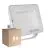 Monipakkaus 8x Ledvance LED Valonheitin Kompakti Valkoinen 50W 5000lm 100D - 865 Päivänvalo Valkoinen | IP65 - Symmetrinen 
