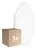 Monipakkaus 5x Ledvance LED Bulkhead Surface CIRCULAR 500 PS Teräs Valkoinen 42W 3500lm - 830 Lämmin Valkoinen | IP44