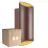 Monipakkaus 6x Nordlux Nico Seinävalaisin Aluminium Ruosteinen Up & Down | IP54 - Sopii 2x GU10
