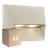 Monipakkaus 6x Nordlux Pontio Seinävalaisin Aluminium Sanded | IP54 - Sopii 2x GU10 