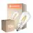 Monipakkaus 10x Ledvance Classic LED Edison E27 Päärynä Filament Kirkas 3.8W 806lm - 827 Erittäin Lämmin Valkoinen | Korvaa 60W