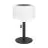 Eglo Pöytävalaisin Montapalma Solar Teräs Musta 2W 190lm - 830 Lämmin Valkoinen | IP54 - Himmennettävä - USB-C