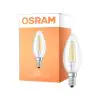 Osram Classic LED E14 Kynttilä Filament Kirkas 4W 470lm - 827 Erittäin Lämmin Valkoinen | 3 Step Dim - Korvaa 40W