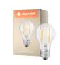 Ledvance Classic LED E27 Päärynä Filament Kirkas 7.5W 1055lm - 840 Kylmä Valkoinen | Korvaa 75W