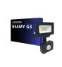 Noxion LED Valonheitin Beamy G3.1 Musta 10W 1100lm 100D - 830 Lämmin Valkoinen | IP44 - Liike- ja Valotunnistin - Symmetrinen 