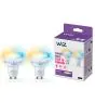 Kaksipakkaus 2x WiZ Smart LED Kohdevalaisin GU10 PAR16 5W 400lm 36D | Paras Värintoisto - Himmennettävä - Korvaa 50W