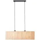 Brilliant Wimea Riippuvalaisin Metalli- Musta Beige | Sopii 2x E27