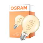 Osram Vintage 1906 LED E27 Globe Filament Twist Kulta 8W 806lm - 922 Erittäin Lämmin Valkoinen | Paras Värintoisto - Himmennettävä - Korvaa 60W
