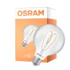 Osram Vintage 1906 LED E27 Globe Filament Kirkas 7.2W 806lm - 927 Erittäin Lämmin Valkoinen | Paras Värintoisto - Himmennettävä - Korvaa 60W