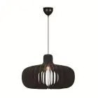 Nordlux Hazo 65 Riippuvalaisin Puu Musta | Sopii 1x E27