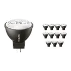 Monipakkaus 12x Philips Master LED Kohdevalaisin GU4 MR11 3.5W 200lm 24D - 827 | Korvaa 20W