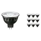 Monipakkaus 10x Philips Master LED Kohdevalaisin GU5.3 MR16 6.7W 430lm 10D - 930 Lämmin Valkoinen | Paras Värintoisto - Himmennettävä - Korvaa 35W