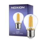 Noxion Lucent LED E27 Pallo Filament Kirkas 4.5W 470lm - 827 Erittäin Lämmin Valkoinen | Korvaa 40W
