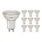 Monipakkaus 10x Noxion LED Kohdevalaisin GU10 PAR16 4W 345lm 36D - 830 Lämmin Valkoinen | Himmennettävä - Korvaa 50W