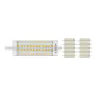 Monipakkaus 10x Ledvance LED Line R7s kaksinkertainen Ended 118mm  15W 2000lm - 827 Erittäin Lämmin Valkoinen | Himmennettävä - Korvaa 125W