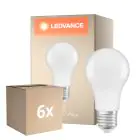 Monipakkaus 6x Ledvance Classic LED E27 Päärynä Matta 8.8W 806lm - 827 Erittäin Lämmin Valkoinen | Himmennettävä - Korvaa 60W