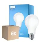 Monipakkaus 6x Philips Corepro LED Lamppu E27 Päärynä Matta 13W 2000lm - 865 Päivänvalo Valkoinen | Korvaa 120W
