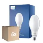 Monipakkaus 6x Philips LED TrueForce Core HPL E27 24.5W 4000lm - 840 Kylmä Valkoinen | Korvaa 125W