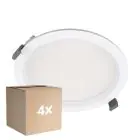 Monipakkaus 4x Ledvance LED Alasvalo Comfort Opaali Valkoinen 30W/25W/20W 3600lm/3000lm/2400lm 100D - 930-940 CCT | Odetnij 200mm - IP44 - Paras Värintoisto