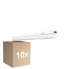 Monipakkaus 10x Ledvance LED Loisteputkivalaisimet Linear Kompakti Vaihtaa 4W 400lm - 830 Lämmin Valkoinen | 30cm