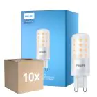 Monipakkaus 10x Philips Corepro LED Capsule G9 4.8W 570lm - 827 Erittäin Lämmin Valkoinen | Korvaa 60W