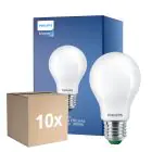 Monipakkaus 10x Philips MASTER LED Lamppu Ultra Efficient E27 Päärynä Matta 7.3W 1535lm - 830 Lämmin Valkoinen | Korvaa 100W