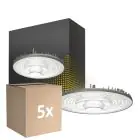 Monipakkaus 5x Bright Choice LED Highbay V2.0 100W 13000lm 90D - 840 Kylmä Valkoinen | IP65 - 1-10V