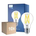 Monipakkaus 10x Philips Master LED E27 Päärynä Filament Kirkas 7.2W 1055lm - 922-927 Dim To Warm | Paras Värintoisto - Himmennettävä - Korvaa 75W