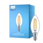Philips Corepro LED Kynttilä E14 Filament Kirkas 6.5W 806lm - 827 Erittäin Lämmin Valkoinen | Korvaa 60W